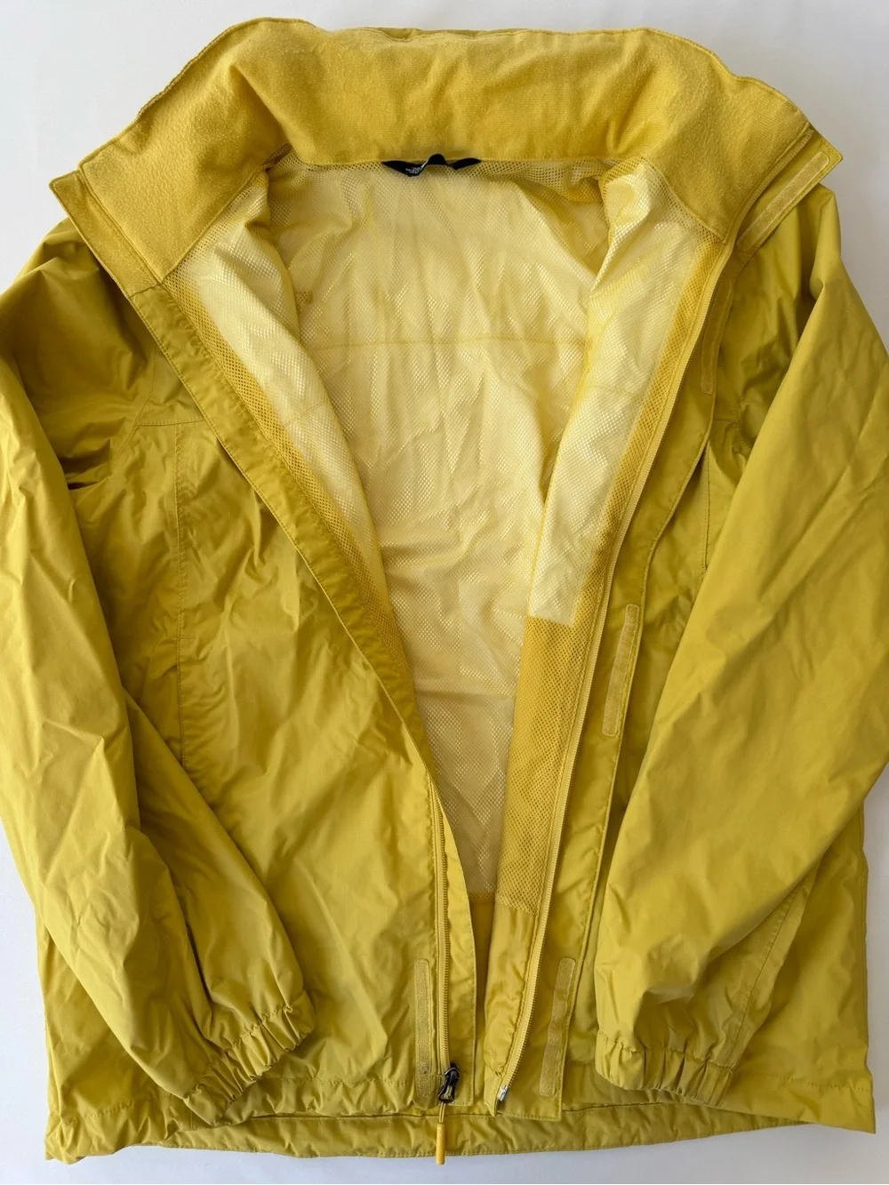 The North Face Men's Mustard Yellow Windbreaker Jacket